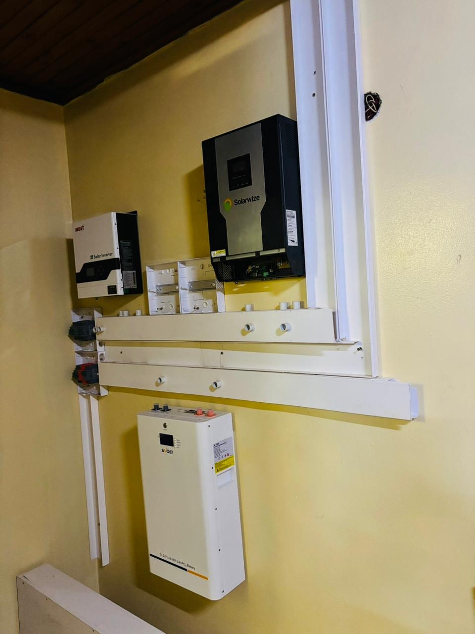 Solar installation work by Clementine B.T Projects